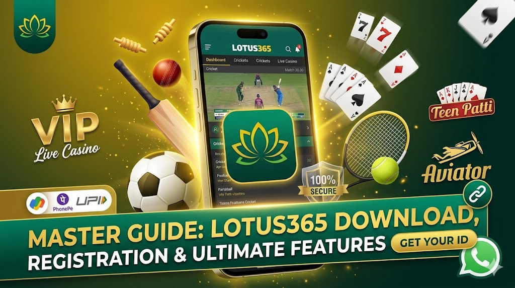 The Ultimate Blueprint to Lotus365 Download: Experience India’s No.1 Sports Betting & Live Casino Platform